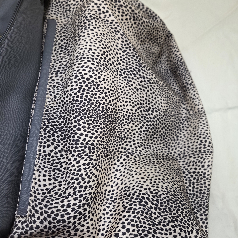 Catherine Malandrino Structured Gray Work Tote Sa… - image 3